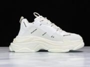 BLCG Triple S Allover Logo White 536737 W2FA1 9010 - Image 5