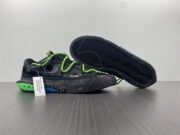 Off-White x Nike Blazer Low "Black / Green" DH7863-001 - Image 4