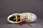 OFF-WHITE X NIKE DUNK LOW THE 50 WHITE GREY DM1602-106 - Image 10