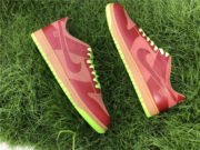 Nike Dunk Low 1-Piece Laser Varsity Red Chartreuse 311611-661 - Image 6