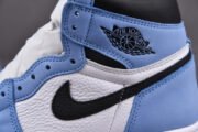 AIR JORDAN 1 RETRO HIGH WHITE UNIVERSITY BLUE BLACK 555088-134 - Image 8