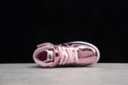 KIDS NIKE AIR FORCE 1 MID WB PINK ROSE 314197-8300 - Image 3