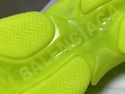 BLCG Triple S Clearsole Fluo Yellow 541624 W2FF1 7320 - Image 9