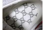GUCC ACE EMBROIDERED LOW-TOP SNEAKER WHITE WITH LOGO - Image 2