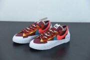 Nike Blazer Low sacai KAWS Red DM7901-600 - Image 4