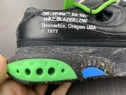 Off-White x Nike Blazer Low "Black / Green" DH7863-001 - Image 17