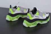 BLCG SNEAKER TRIPLE.S.GOMMA GREY WHITE GREEN 541624 W2FR1 8297 - Image 16