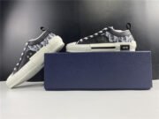 DR B23 Low Top Oblique Sneaker Black & White - Image 12