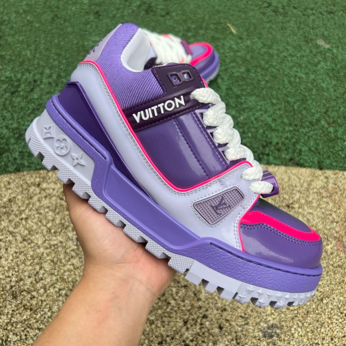 LV TRAINER MAXI Purple pink - Image 2