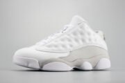 Air Jordan 13 Low“Pure Money” white mens 310810-100