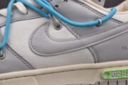 OFF-WHITE X NIKE SB DUNK LOW OW WHITE GREY BLUE DM1602-115 - Image 8