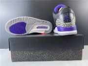 Air Jordan 3 Retro Black Court Purple CT8532-050 - Image 7
