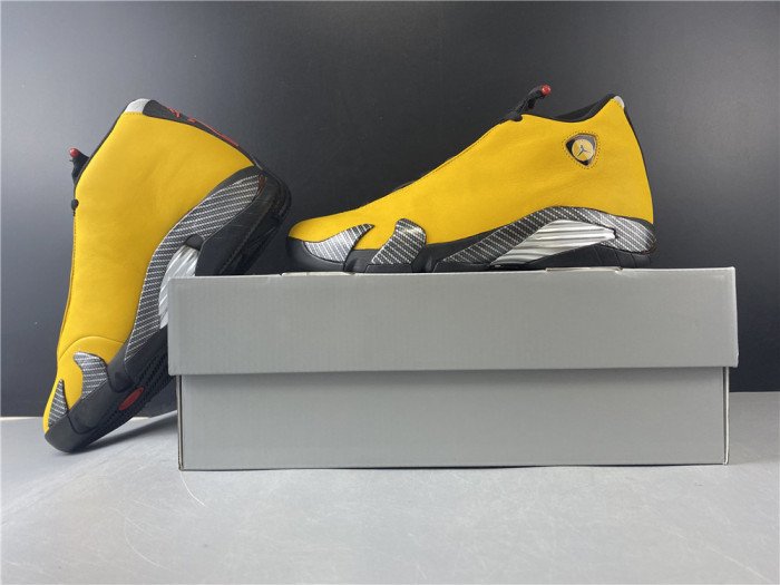 9563d3b3f8b88326ac2ca990b0a2f68d5011b5d8 AIR JORDAN 14 RETRO UNIVERSITY GOLD BQ3685-706 - Image 13