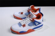 Air Jordan 4 White/Bright Crimson-Royal Blue 308497-171 - Image 10