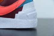 Nike Blazer Low sacai KAWS Red DM7901-600 - Image 20