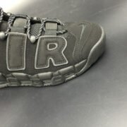 Nike Air More Uptempo “Triple Black Reflective” 414962-004 - Image 6