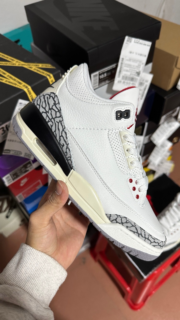 Air Jordan 3 White Cement Reimagined Shoes DN3707-100 - Image 6