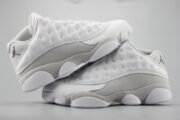 Air Jordan 13 Low“Pure Money” white mens 310810-100 - Image 3