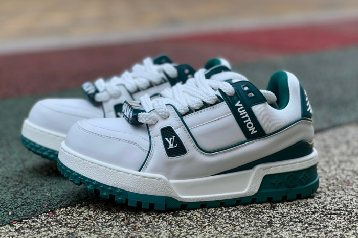 LV TRAINER MAXI White-green - Image 1