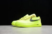 AIR FORCE 1 TD X OFF WHITE VOLT HYPER JADE CONE TODDLER BV0853-700 - Image 7