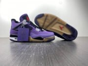 JORDAN 4 RETRO TRAVIS SCOTT PURPLE (FRIENDS AND FAMILY) 766296 LN4 - Image 3
