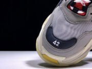 BLCG Triple S Grey Red Blue (2018 Reissue) 533883 W0902 4365 - Image 15