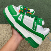 LV TRAINER MAXI White-green - Image 2