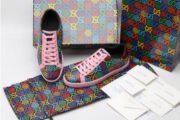 GUCC ACE EMBROIDERED LOW-TOP SNEAKER 610085 H2020 1115 - Image 5