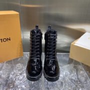 LOUS VUITON BROWN STAR TRAIL ANKLE BOOTS - Image 5