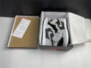 Air Jordan 1 Retro High Black White Light Smoke Grey 555088-035 - Image 6