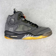 Off-White x Air Jordan 5 Black CT8480-001