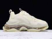 BLCG Triple S Clear Sole Beige 541624 W09O1 9005 - Image 6