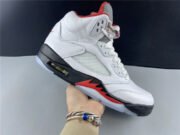 Air Jordan 5 Retro Fire Red Silver Tongue (2020) DA1911-102 - Image 14