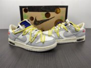 Nike Dunk Low Off-White Lot 27 DM1602-120 - Image 7