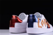 GUCC ACE EMBROIDERED LOW-TOP SNEAKER WITH LOVED 497090 DOPE0 9095 - Image 2