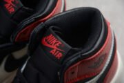 KIDS AIR JORDAN 1 RETRO HIGH OG "BRED TOE" 555088 610 - Image 12