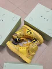 OFF-WHITE HIGH TOP SNEAKER - Image 4