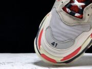 BLCG Triple S Red Grey White 536737 W09OH 6495 - Image 2