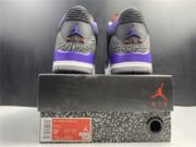 Air Jordan 3 Retro Black Court Purple CT8532 050 - Image 13
