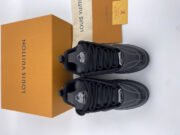 Loui Vuitto LV Skate Sneaker Black - Image 6