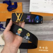 Loui Vuitto Belt-4CM - Image 5