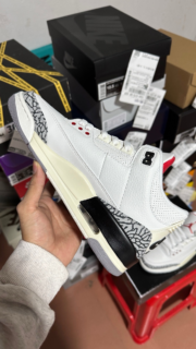 Air Jordan 3 White Cement Reimagined Shoes DN3707-100 - Image 2