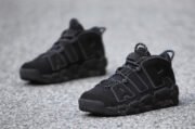 Nike Air More Uptempo “Triple Black Reflective” 414962-004 - Image 9