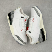 Air Jordan 3 White Cement Reimagined Shoes DN3707-100 - Image 2