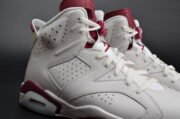 Air Jordan 6 Retro “Maroon” white 384664-116 - Image 7