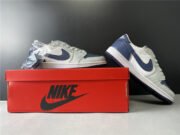 Air Jordan 1 Grey Navy Blue CW8576-200 - Image 5