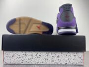 JORDAN 4 RETRO TRAVIS SCOTT PURPLE (FRIENDS AND FAMILY) 766296 LN4 - Image 5