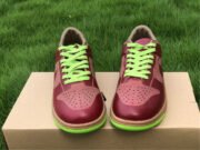 Nike Dunk Low 1-Piece Laser Varsity Red Chartreuse 311611-661 - Image 7