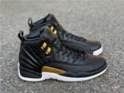 Air Jordan 12 Retro 'Reptile' Black/Metallic Gold-White AO6068-007 - Image 2