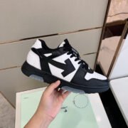 OFF WHITE™ C/O VIRGIL ABLOH OUT OF OFFICE LOW-TOP LEATHER SNEAKERS "OOO" - Image 7